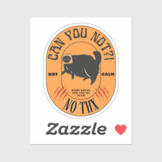 Sticker Ne pouvez-vous pas