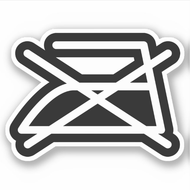 STICKER NE REFROIREZ PAS ! (Devant)