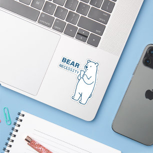 Sticker Nécessité de l'ours