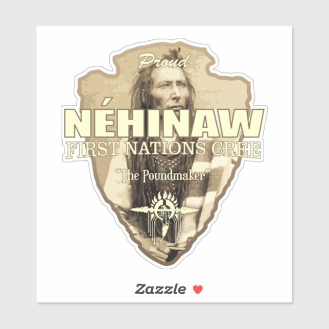 Sticker Nehinaw (Cris) (flèche) (Feuille)