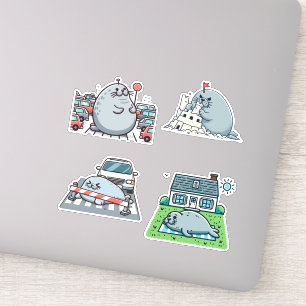 Sticker Neil the Seal