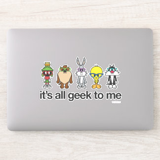 Sticker Nerds LOONEY TUNES™ - Tous Geeks pour moi