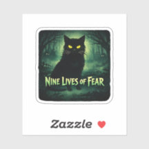 Neuf vies de peur - Chat noir