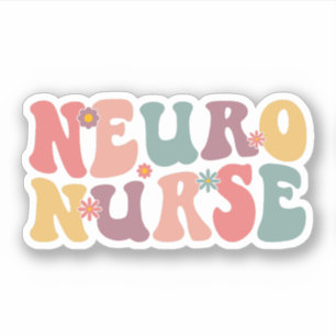 Sticker Neuro Nurse, Neuro Nurse Nurse, Neurologie Infirmi