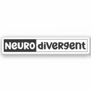 Sticker Neurodivergent   Sensibilisation à la diversité ne
