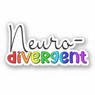 Sticker Neurodivergent   Sensibilisation à la neurodiversi