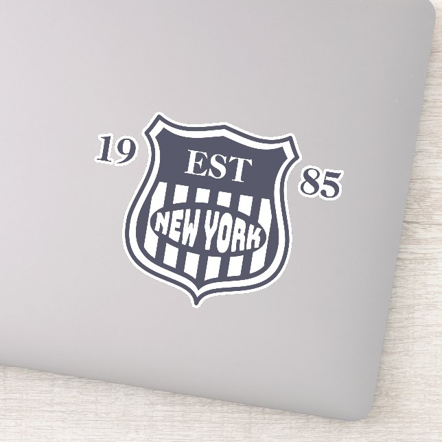Sticker New York (Détail)