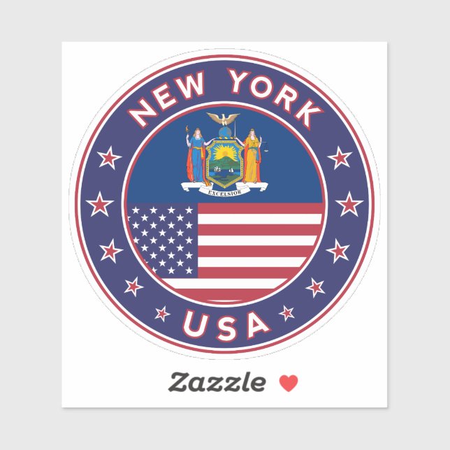 Sticker New York (Feuille)
