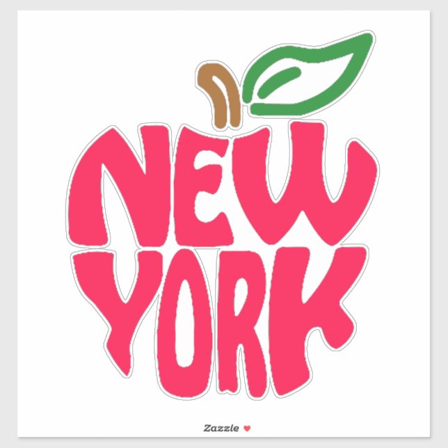 Sticker New York Logo (Feuille)