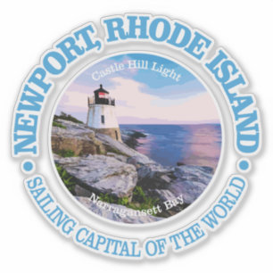 Sticker Newport RI (C)