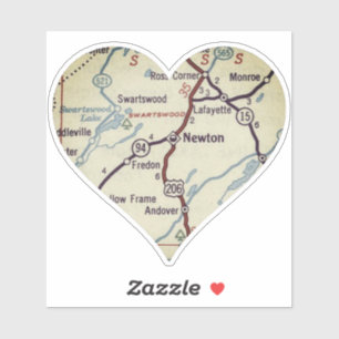 Sticker Newton New Jersey