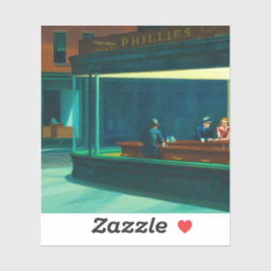 Sticker Nighthawks, 1942 par Edward Hopper