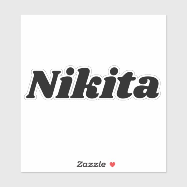 Sticker Nikita (Feuille)