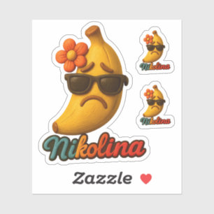 Sticker Nikolina Banane 1