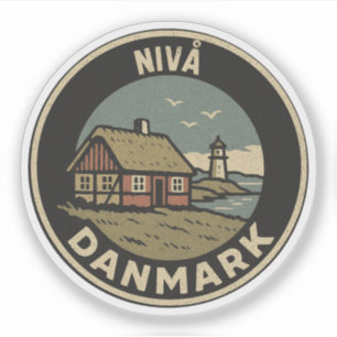 Sticker Nivå, Danemark Danemark