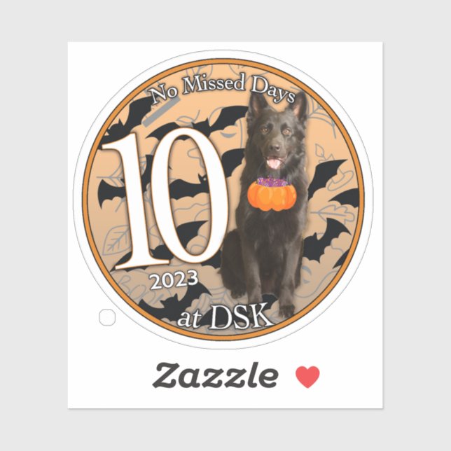 Sticker NMD à DSK - Insigne octobre 2023 (Feuille)