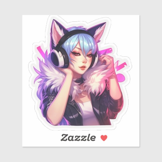 Sticker Nocturnal Dance (Feuille)