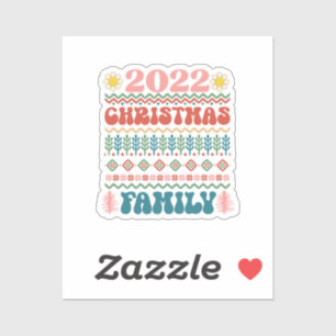 Sticker Noël 2022 Famille-Joyeux Noël-Joyeux Noël-Joyeux-F
