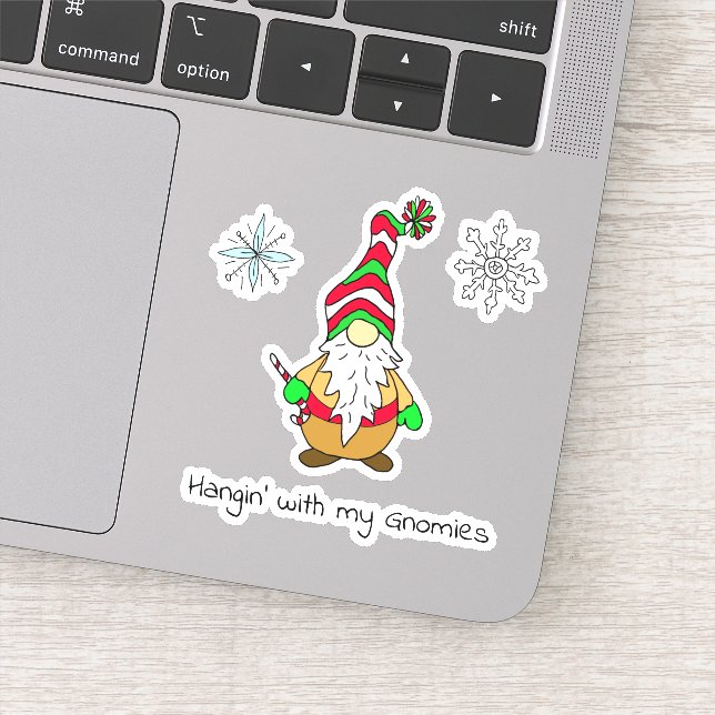 Sticker Noël avec mes Gnomes (Détail)