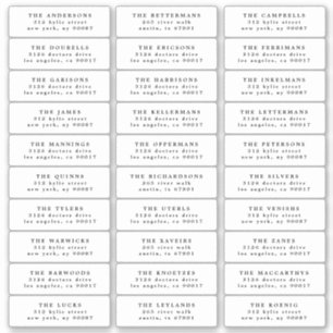 Sticker Noël d'élégance À feuillage persistant enchantée