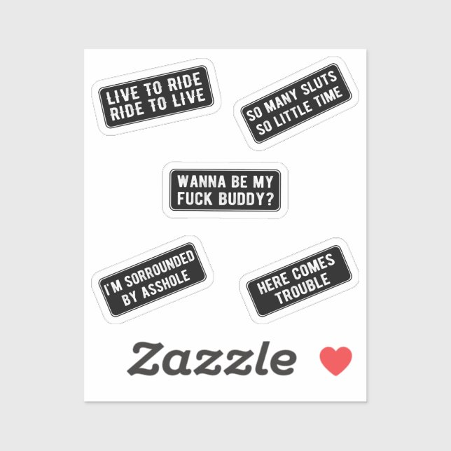 Sticker (noir) (Feuille)