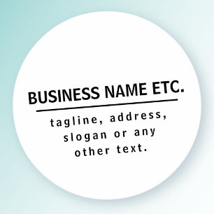 Sticker Noir et blanc polyvalent