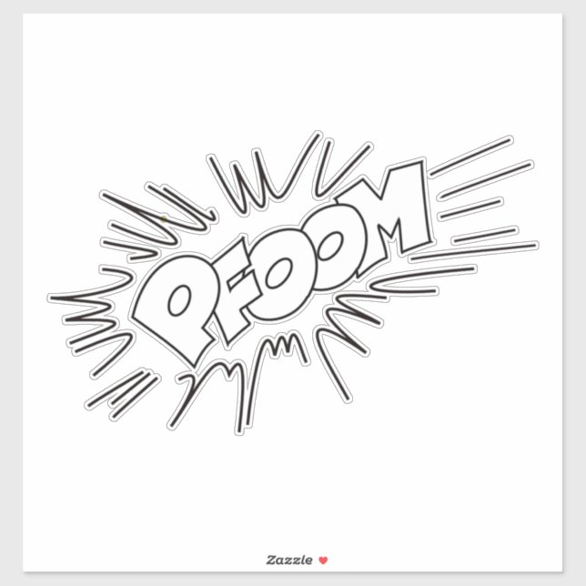 Sticker noise comics-onomatopoeia (Feuille)