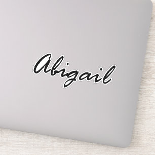 Sticker Nom d'abigail