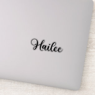 Sticker Nom de Hailee - Calligraphie manuscrite