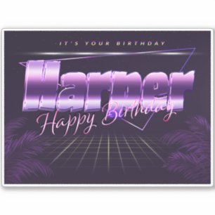 Sticker Nom de Harper