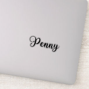 Sticker Nom de penny - Calligraphie manuscrite