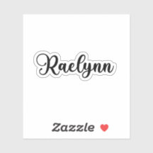 Nom de Raelynn - Calligraphie manuscrite