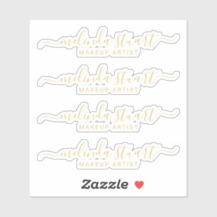 Sticker Nom de script moderne professionnel