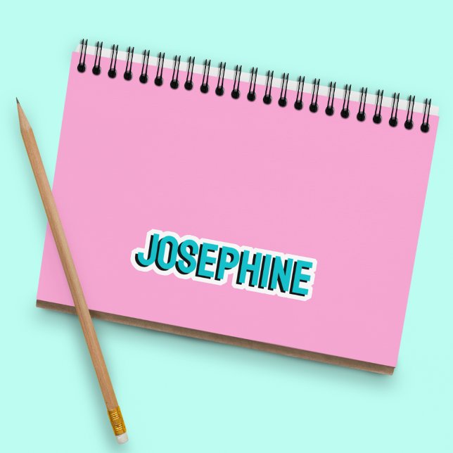 Sticker Nom des filles Ados Preppy colorées (Créateur téléchargé)