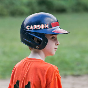 Sticker Nom des lettres personnalisées de baseball
