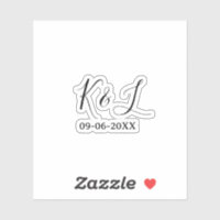 nom du couple de mariage lettre date fond pastel r