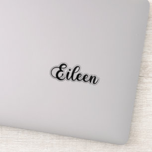 Sticker Nom Eileen - Calligraphie manuscrite