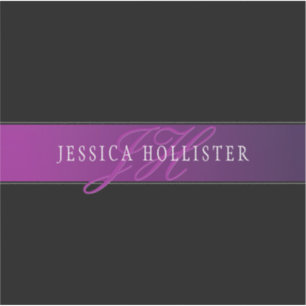 Sticker Nom élégant et montant initial/s