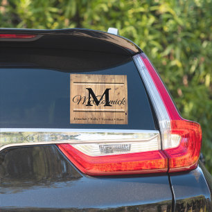 Sticker Nom et prénom de famille personnalisés