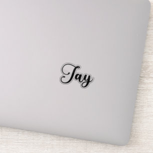 Sticker Nom Jay - Calligraphie manuscrite