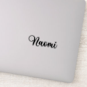Sticker Nom Naomi - Calligraphie manuscrite