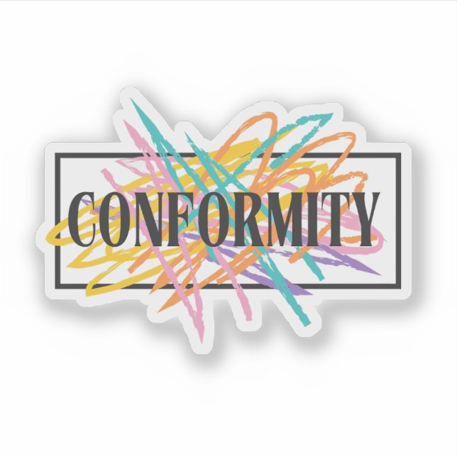 Sticker Non-conformisme (Devant)