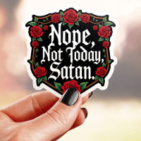 Non pas aujourd'hui Satan