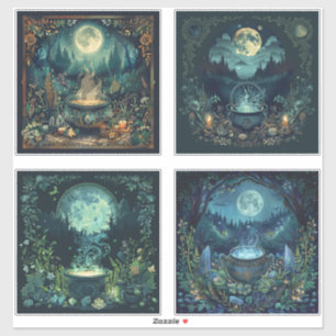 Sticker Nordic Samhain - Cauldron de sorcière