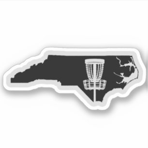 Sticker North Carolina Disk Golf