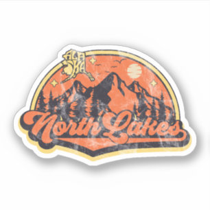 Sticker North Lakes, Alaska