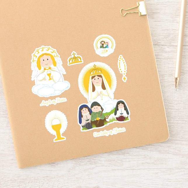 Sticker Notre-Dame de Fatima (Carnet)