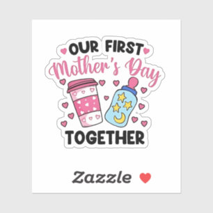 Sticker Notre première fête des mères ensemble Mariages de