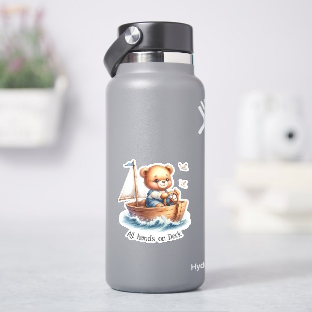 Sticker Nounours Marin (HydroFlask)