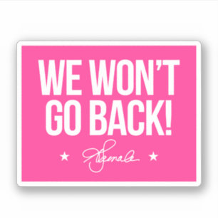 Sticker Nous ne reviendrons pas - Kamala